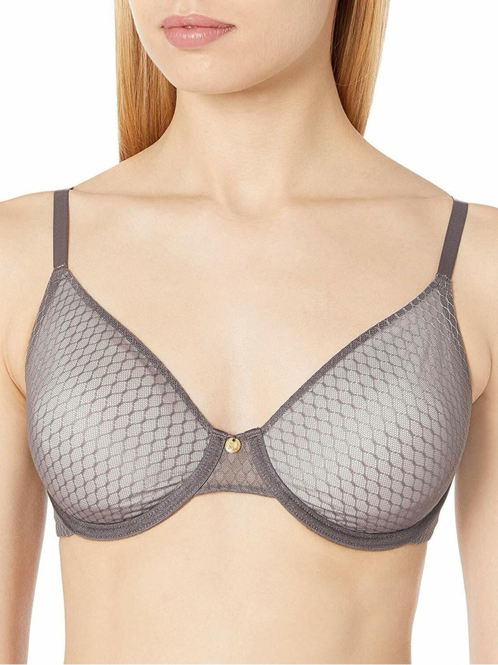 Natori Paradox Unlined Underwire Seamless Bra in Gunmetal - 32DDD